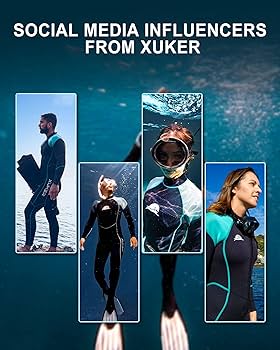 Amazon | XUKER ウェットスーツ メンズ 2mm ネオプレン 長袖